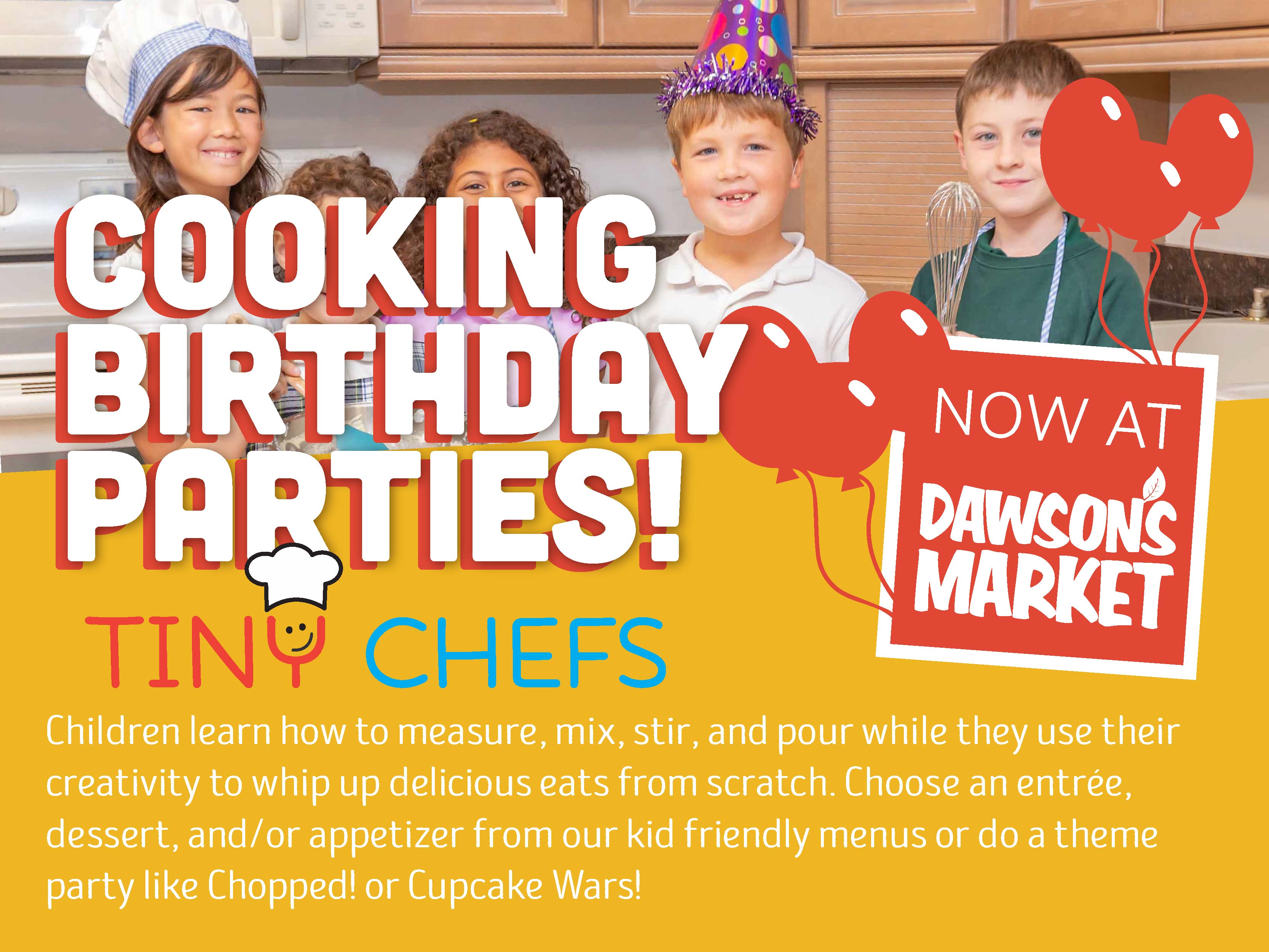 Cooking Birthday Parties