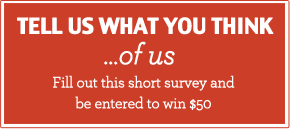 Take the survey and win $50.00